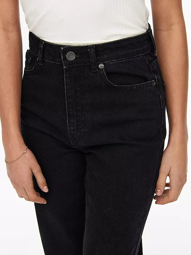 ONLY | Highwaist Jeans Wide Leg ONLCAMILLE  | Negro