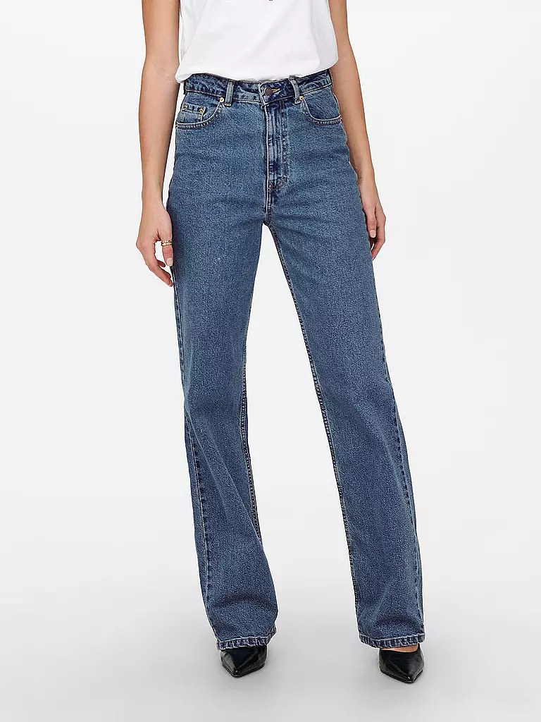 ONLY | Highwaist Jeans Wide Leg ONLCAMILLE  | Azul