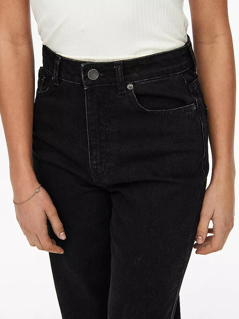 ONLY | Highwaist Jeans Wide Leg ONLCAMILLE  | Negro