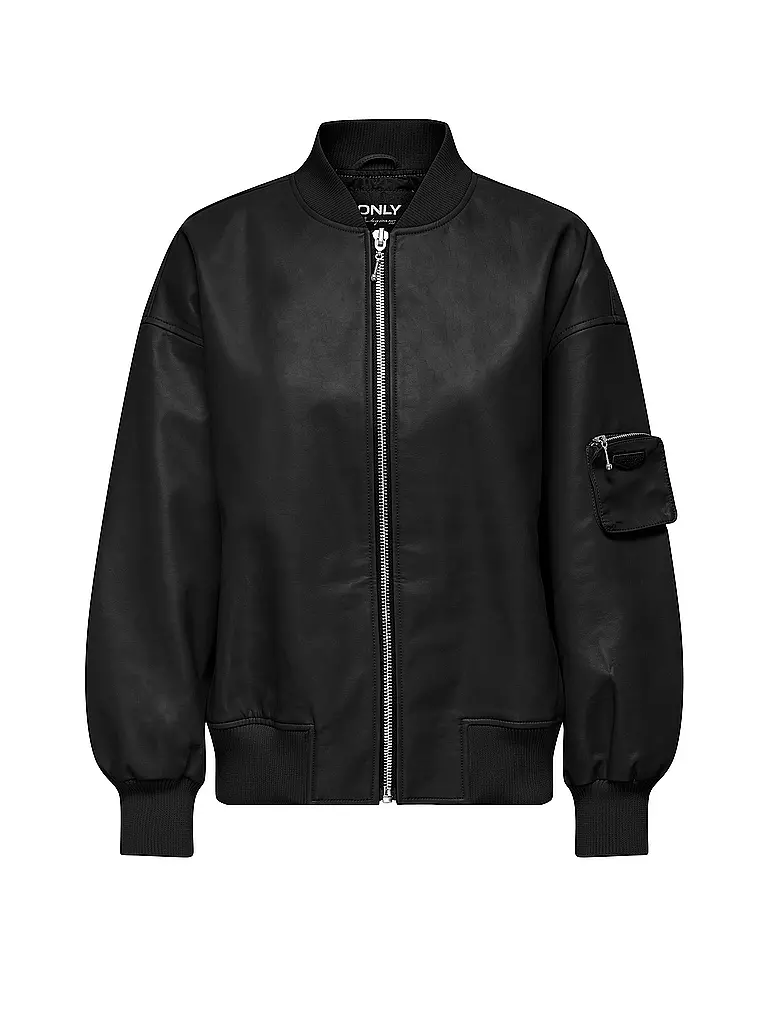 ONLY | Jacke in Lederoptik ONLCLAIRE  | Negro