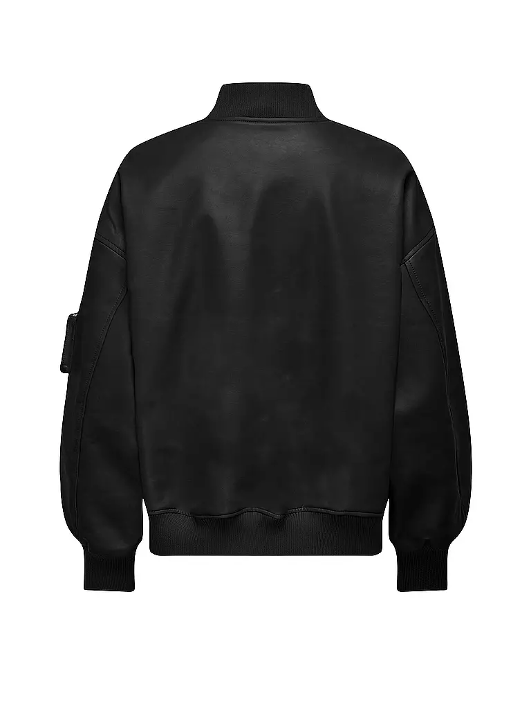 ONLY | Jacke in Lederoptik ONLCLAIRE  | Negro