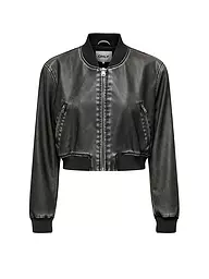 ONLY | Jacke in Lederoptik ONLHALLI | Negro