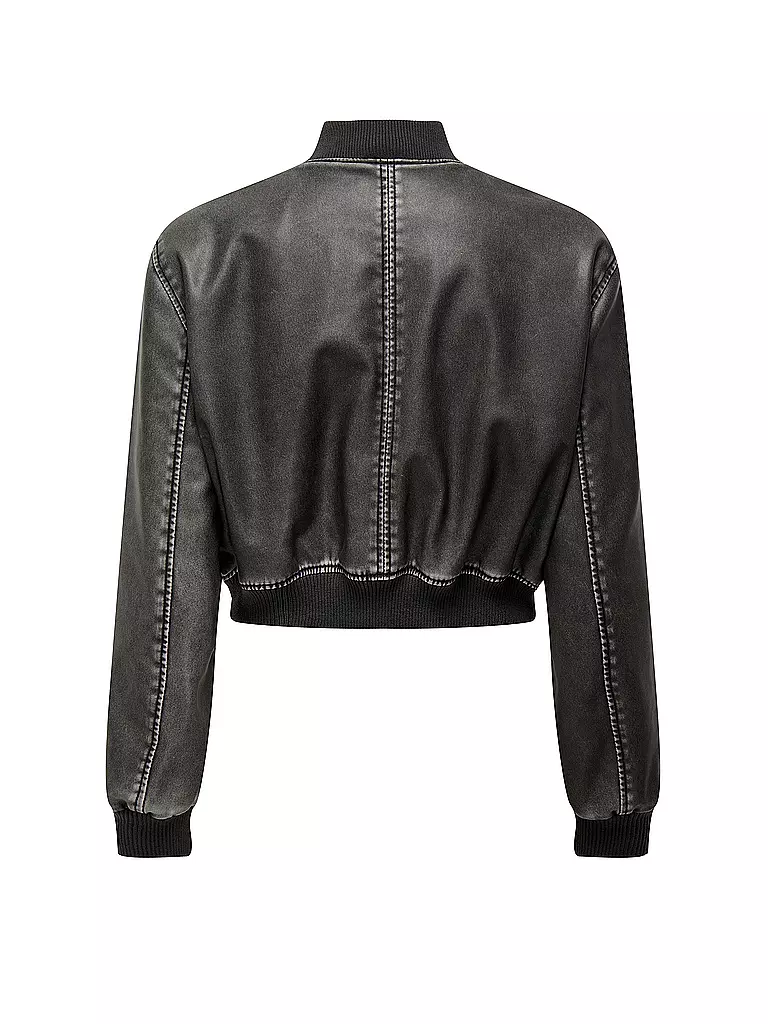 ONLY | Jacke in Lederoptik ONLHALLI | Negro