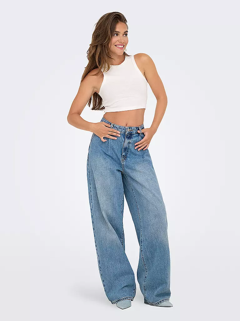 ONLY | Jeans Balloon Fit ONLGIANNA | Azul