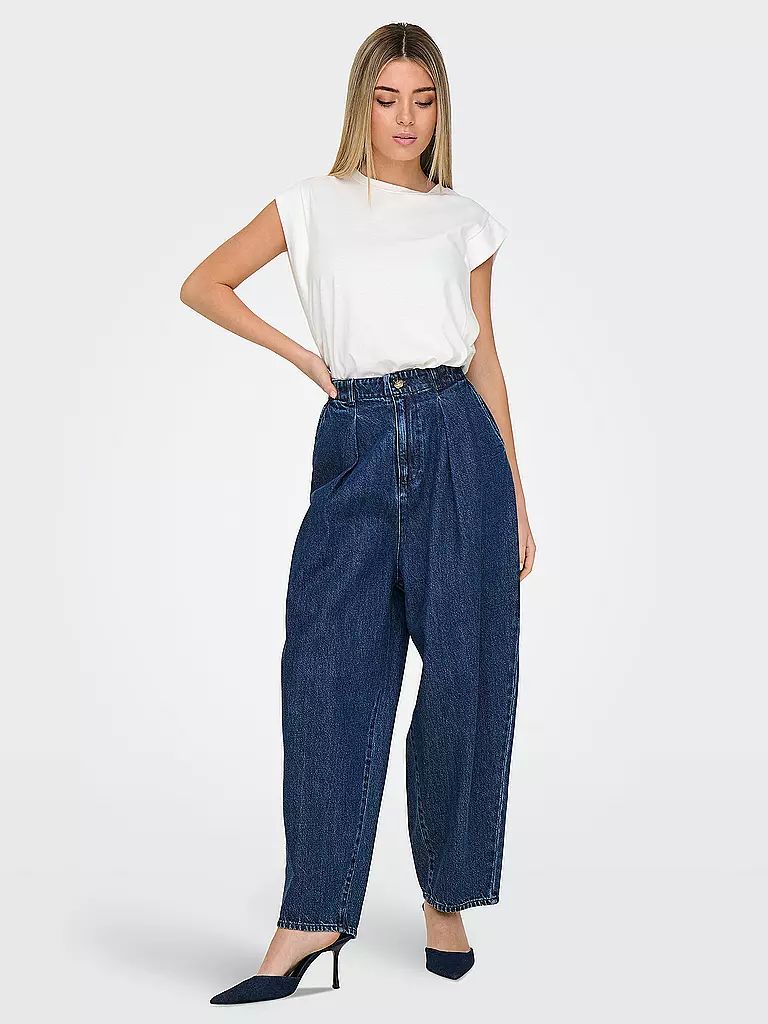 ONLY | Jeans Balloon Fit ONLLERIN | Azul oscuro