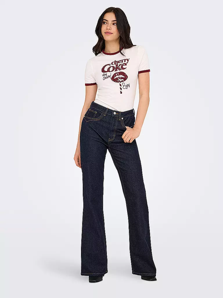 ONLY | Jeans de corte acampanado ONLJUICY | Azul oscuro