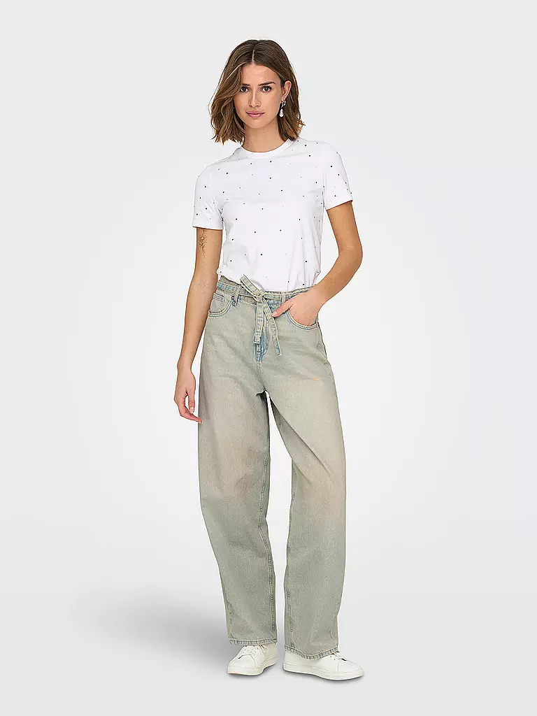 ONLY | Jeans de corte ancho ONLVENICE-BLEECKER | Azul claro