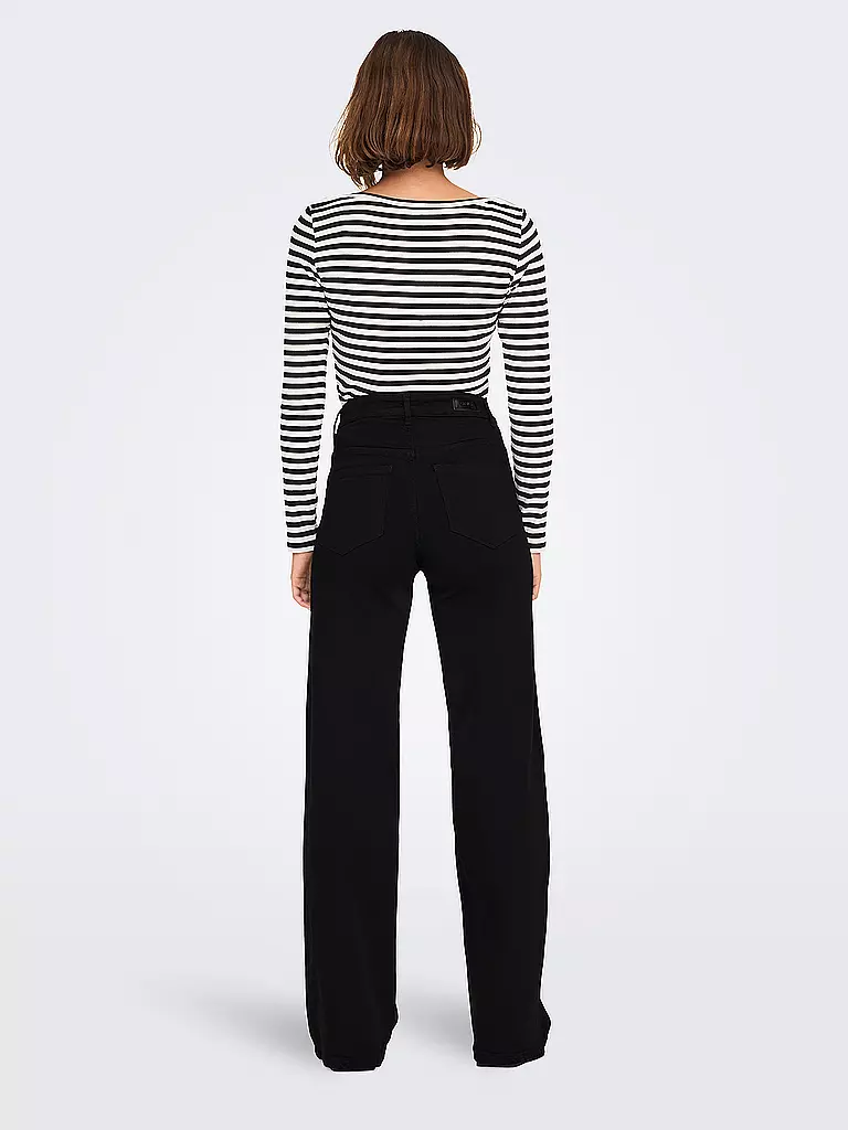 ONLY | Jeans de pierna ancha ONLMADISON BLUSH | schwarz