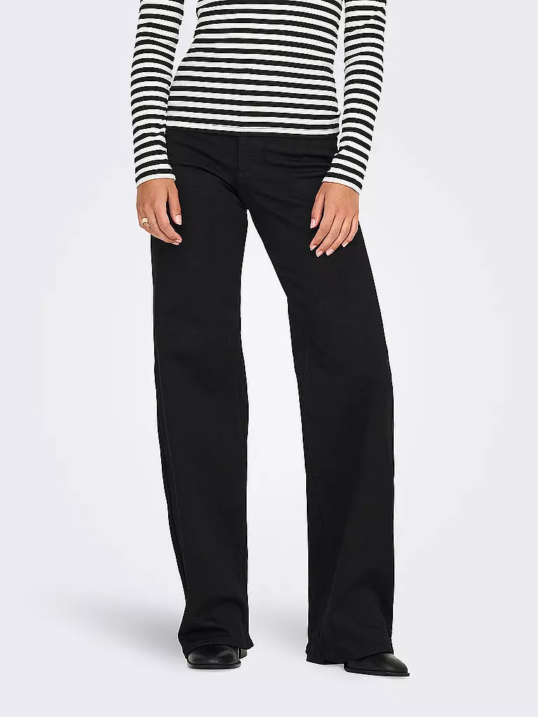 ONLY | Jeans de pierna ancha ONLMADISON BLUSH | schwarz
