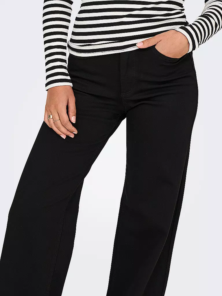 ONLY | Jeans de pierna ancha ONLMADISON BLUSH | schwarz