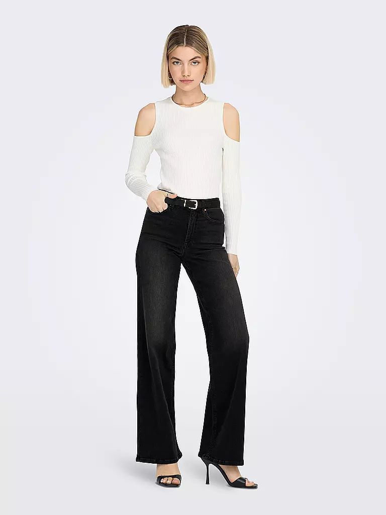 ONLY | Jeans de pierna ancha ONLMADISON | schwarz