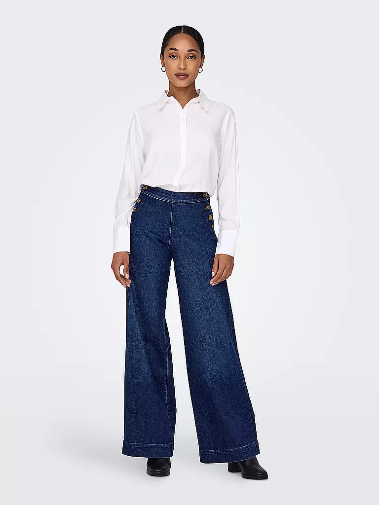 ONLY | Jeans de pierna ancha ONLMADISON | Azul oscuro