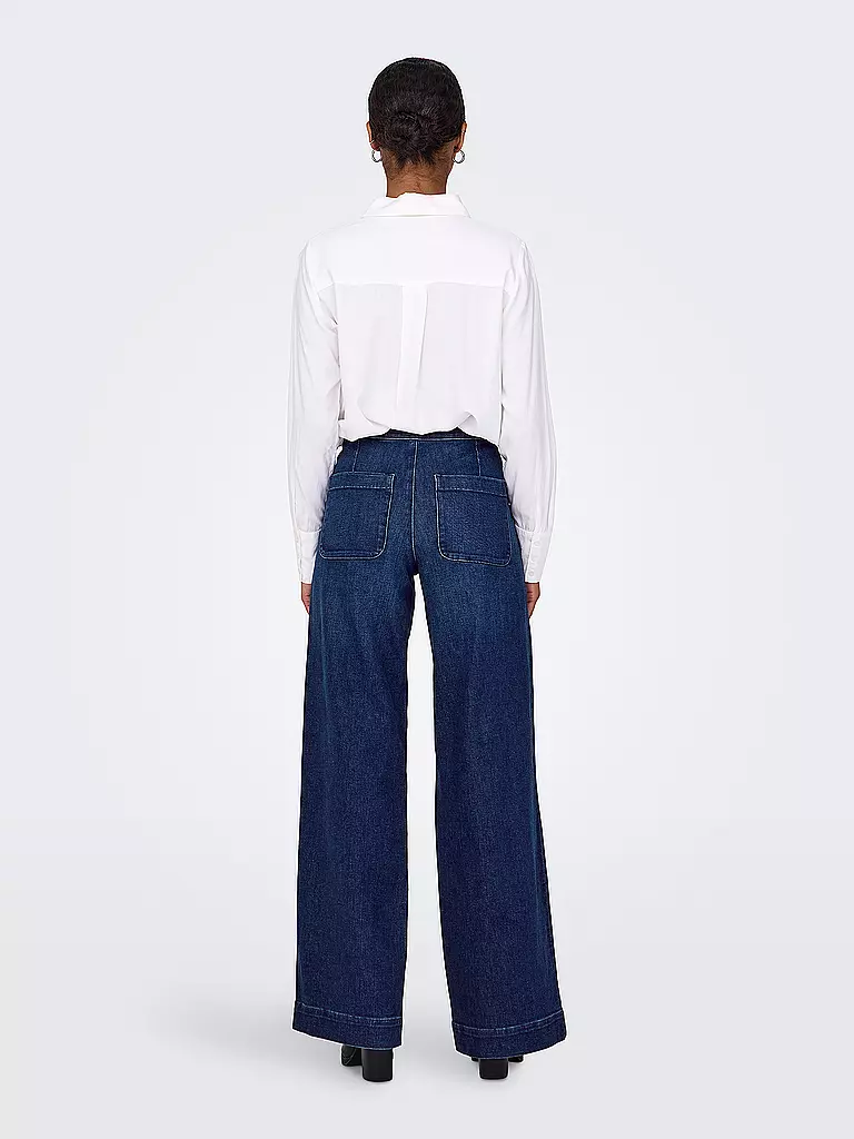 ONLY | Jeans de pierna ancha ONLMADISON | Azul oscuro