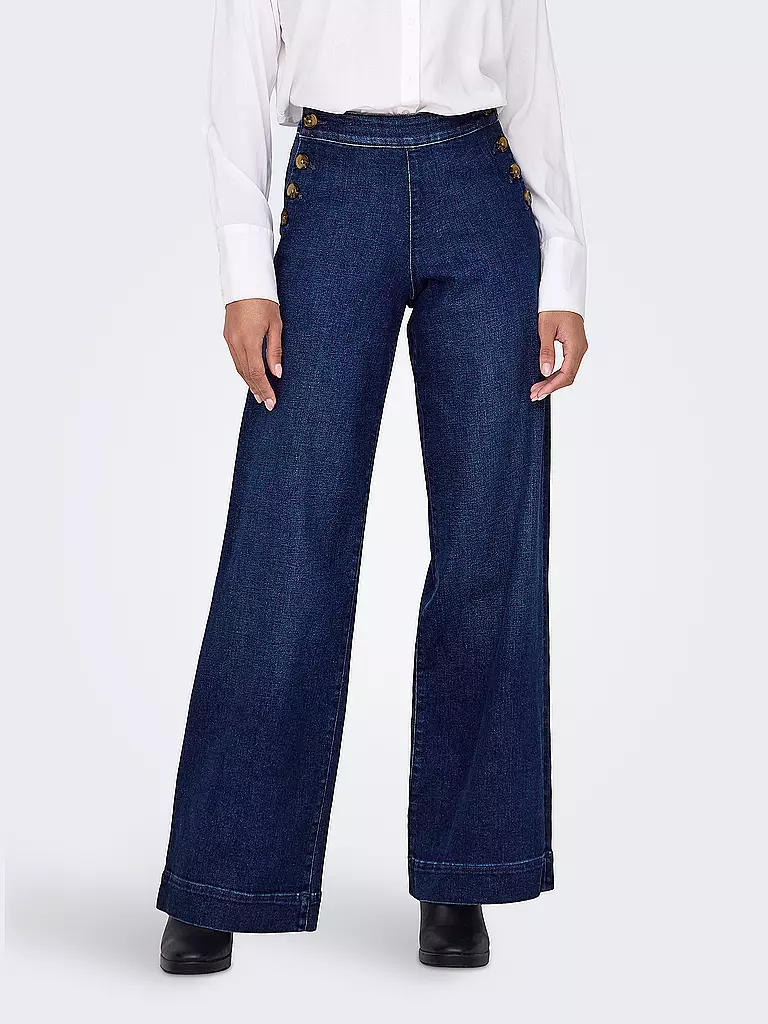 ONLY | Jeans de pierna ancha ONLMADISON | Azul oscuro