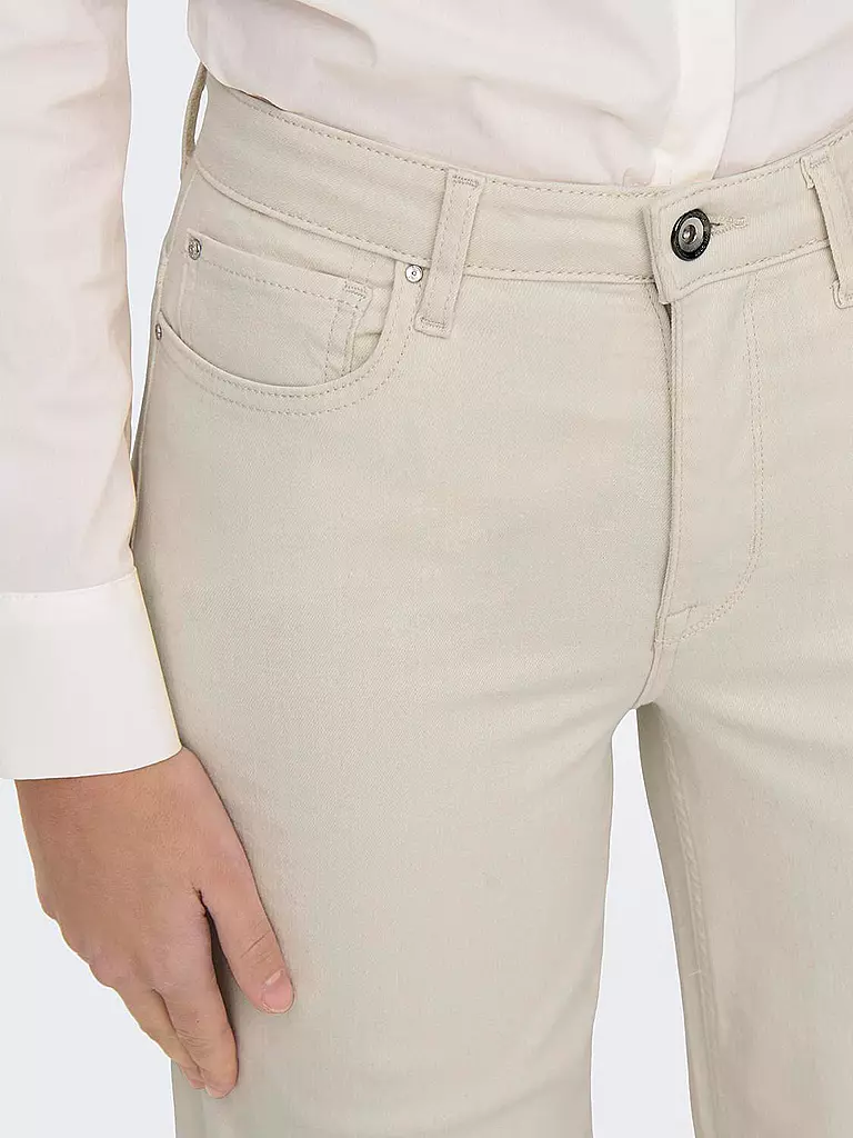 ONLY | Jeans de pierna ancha | beige