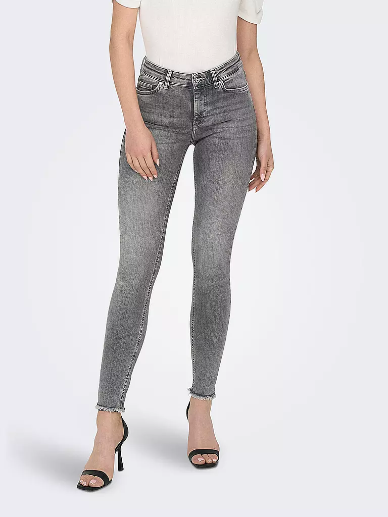 ONLY | Jeans Skinny Fit 7/8 ONLBLUSH | Gris