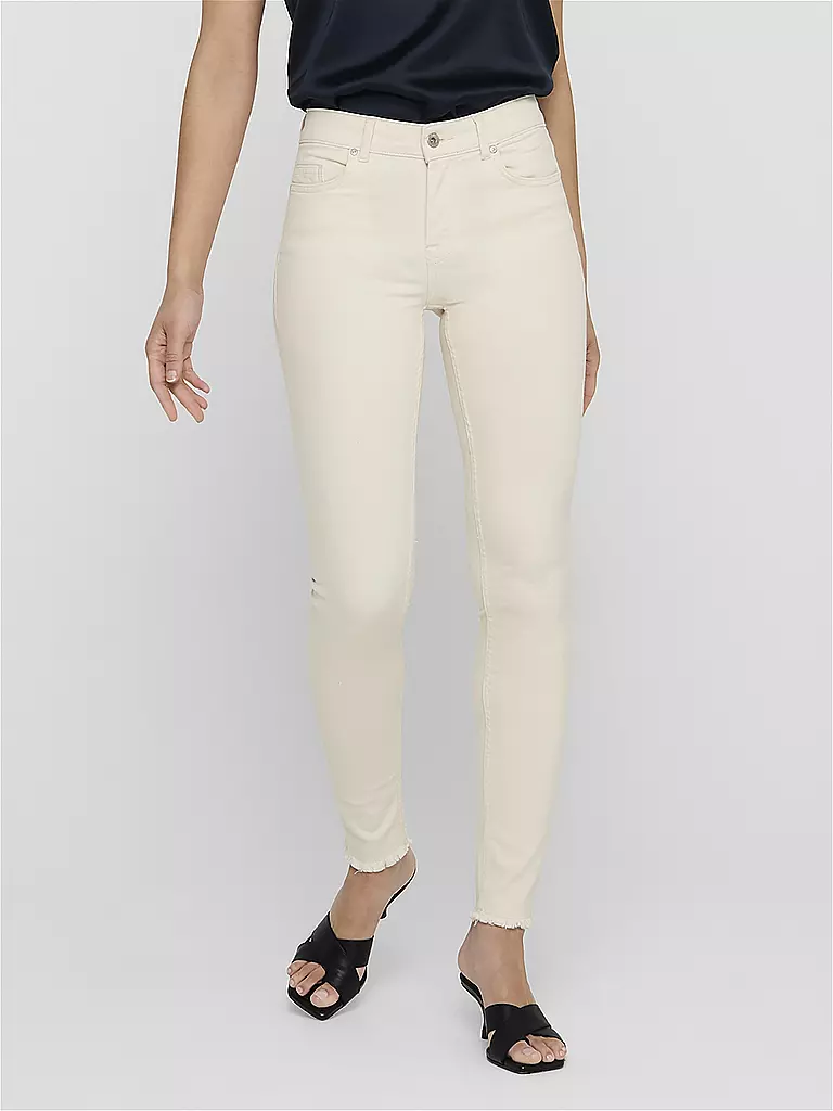 ONLY | Jeans Skinny Fit 7/8 ONLBLUSH | Crema