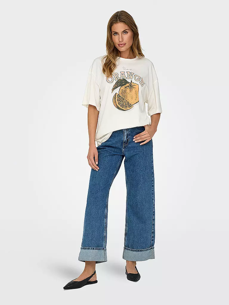 ONLY | Jeans Wide Fit ONLHOPE | Azul