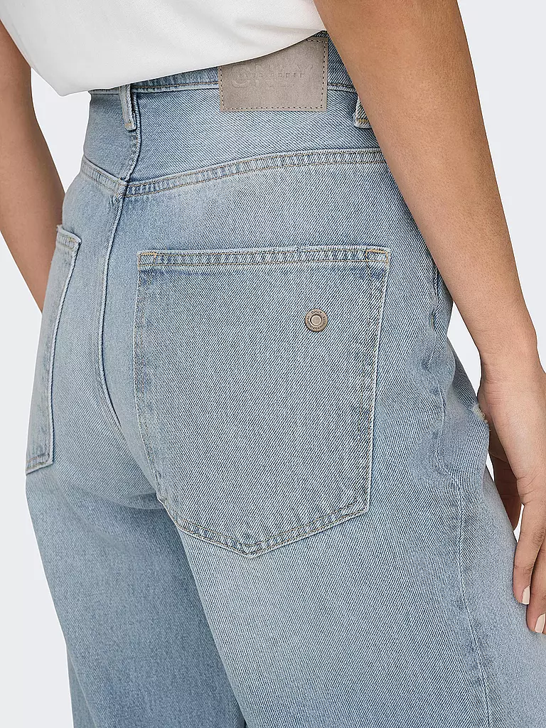 ONLY | Jeans wide leg ONLDEAN  | Azul claro