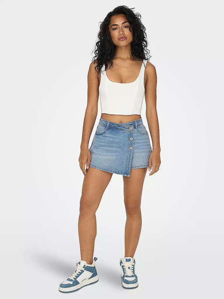 ONLY | Jeansskorts ONLLESLY | Azul claro