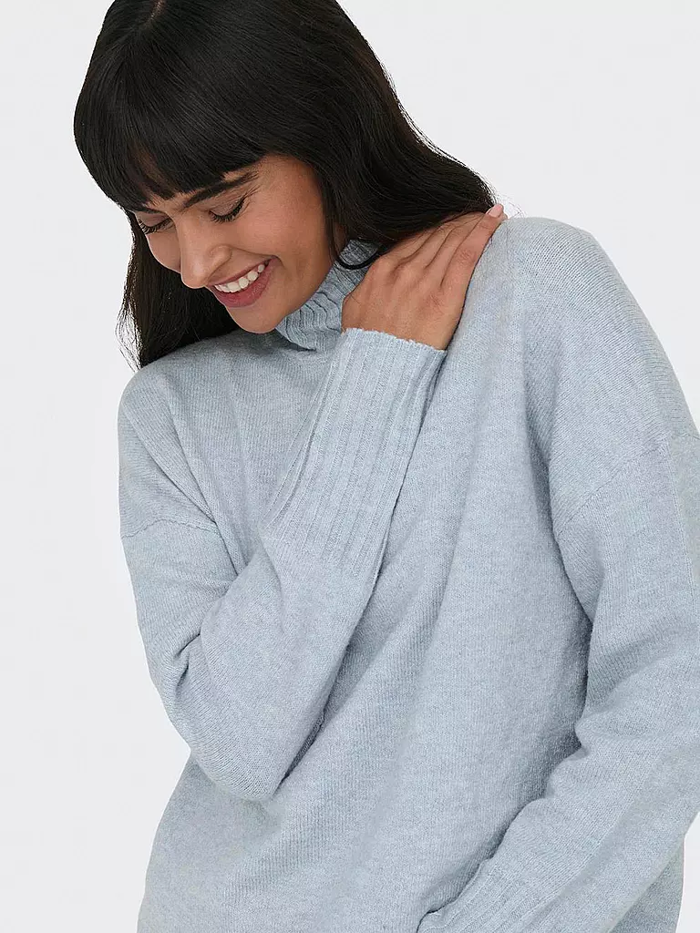 ONLY | Jersey de cuello alto ONLGABRIEL LIFE | Azul claro