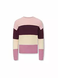 ONLY | Mädchen Pullover KOGSANDY | Rojo oscuro