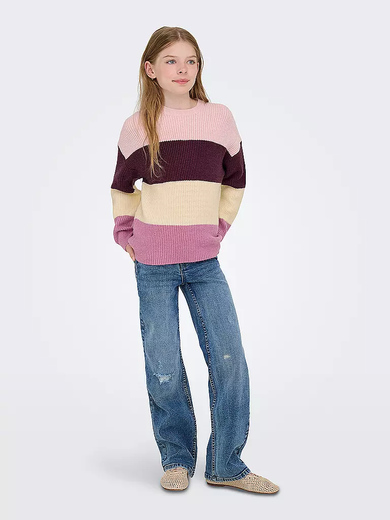 ONLY | Jersey de niña KMGSANDY | Rojo oscuro