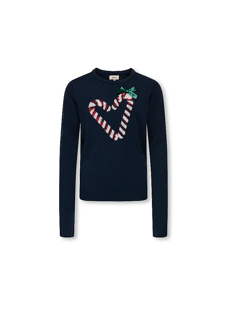 ONLY | Jersey de niña KOGXMAS | Azul oscuro