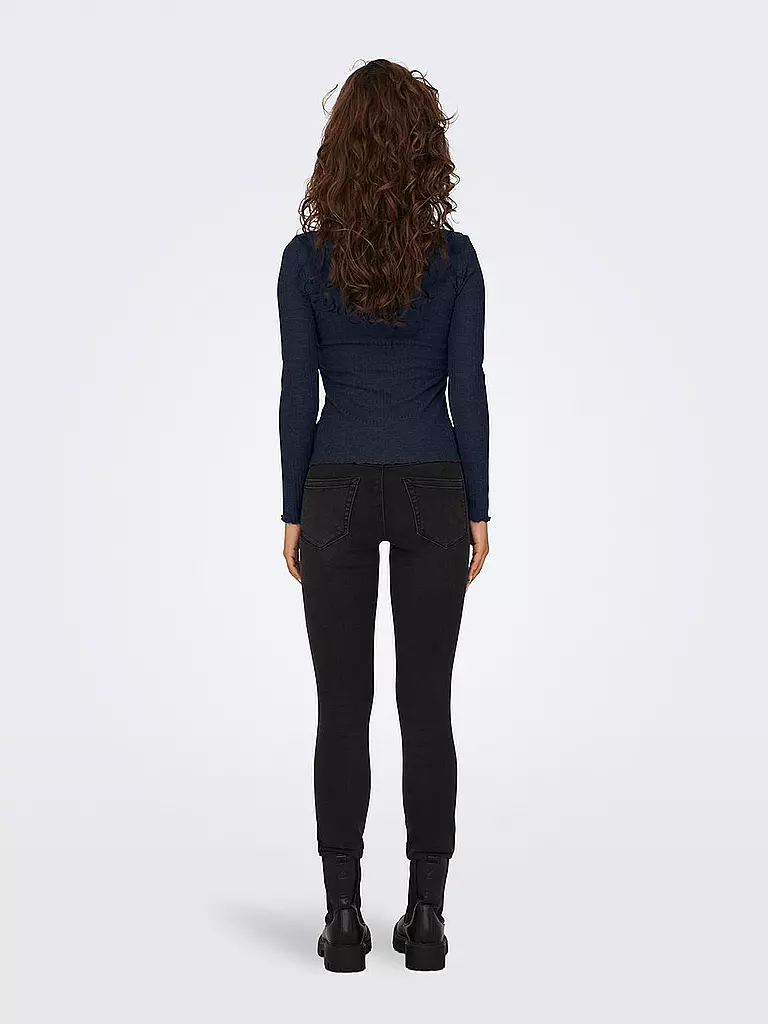 ONLY | Langarmshirt ONLEMMA | dunkelblau