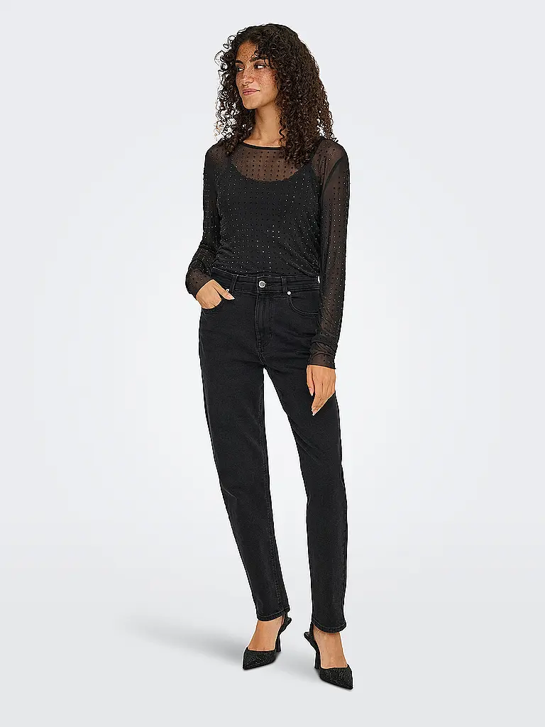 ONLY | Langarmshirt ONLHILEN | Negro