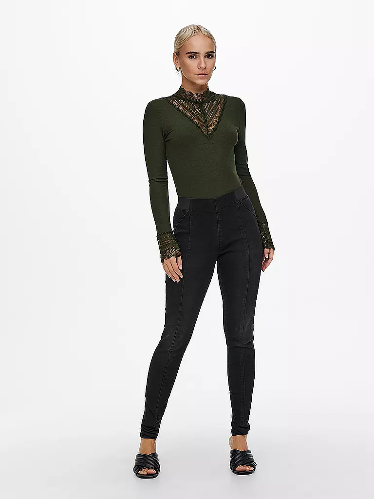 ONLY | Langarmshirt ONLTILDE | Oliva