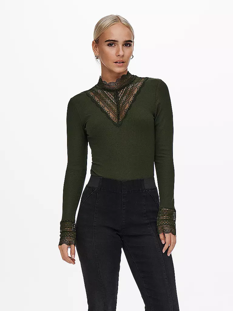 ONLY | Langarmshirt ONLTILDE | Oliva