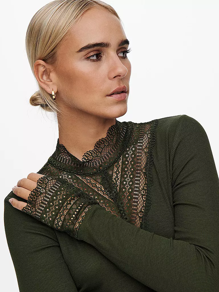 ONLY | Langarmshirt ONLTILDE | Oliva