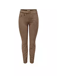 ONLY | Leggings de efecto cuero ONLANGALINE | Camel