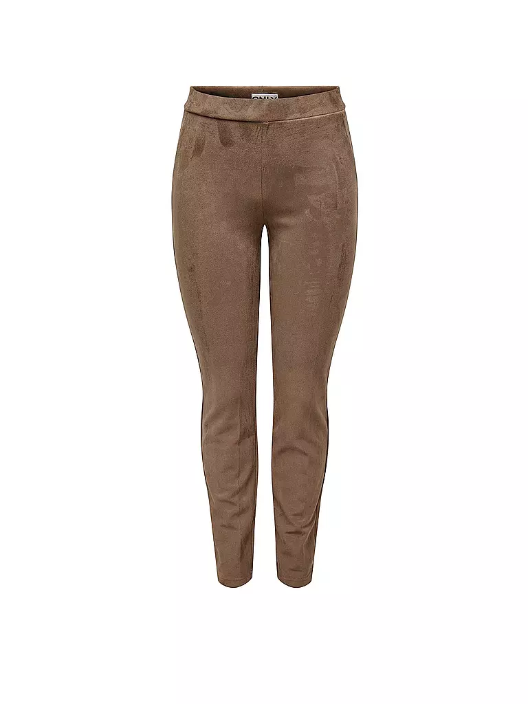 ONLY | Leggings de efecto cuero ONLANGALINE | Camel