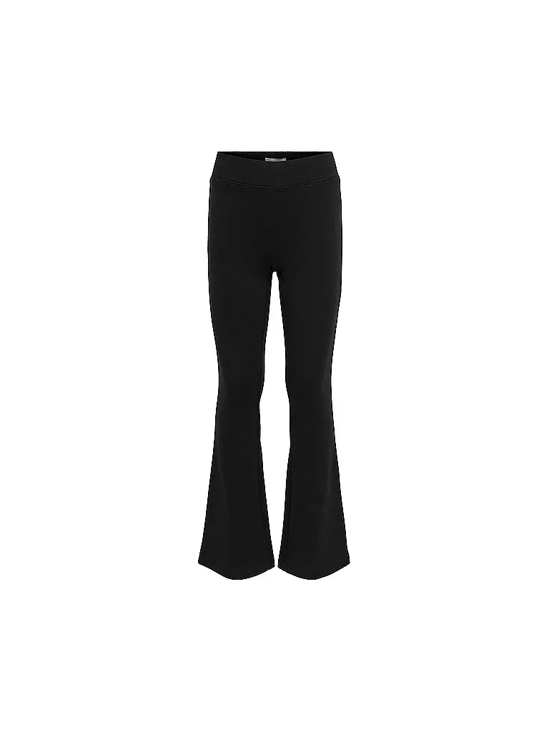 ONLY | Leggings de niña KONPAIGE de corte acampanado | Negro