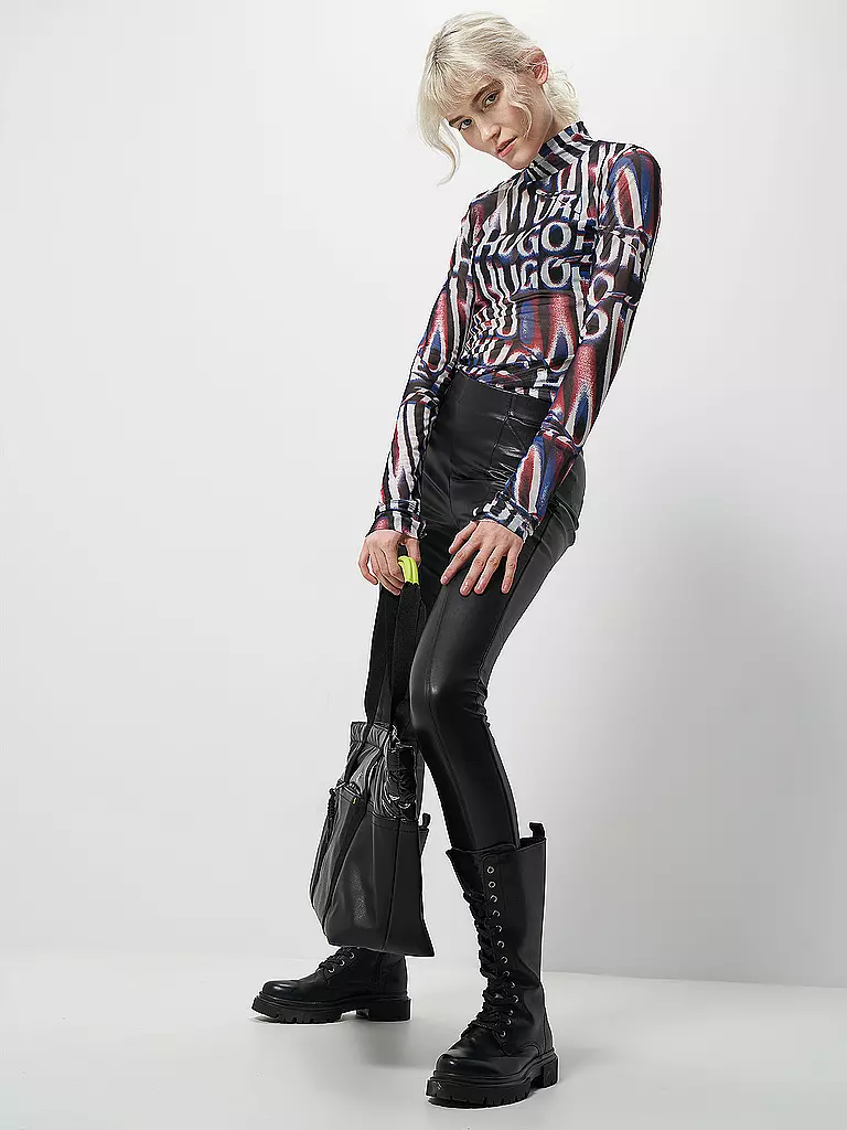 ONLY | Leggings efecto cuero ONLJESSIE | Negro