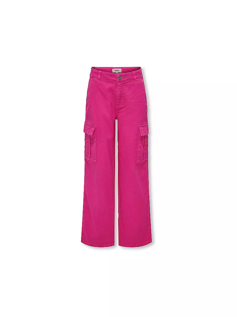ONLY | Mädchen Cargohose KOGYARROW-VOX | Fucsia