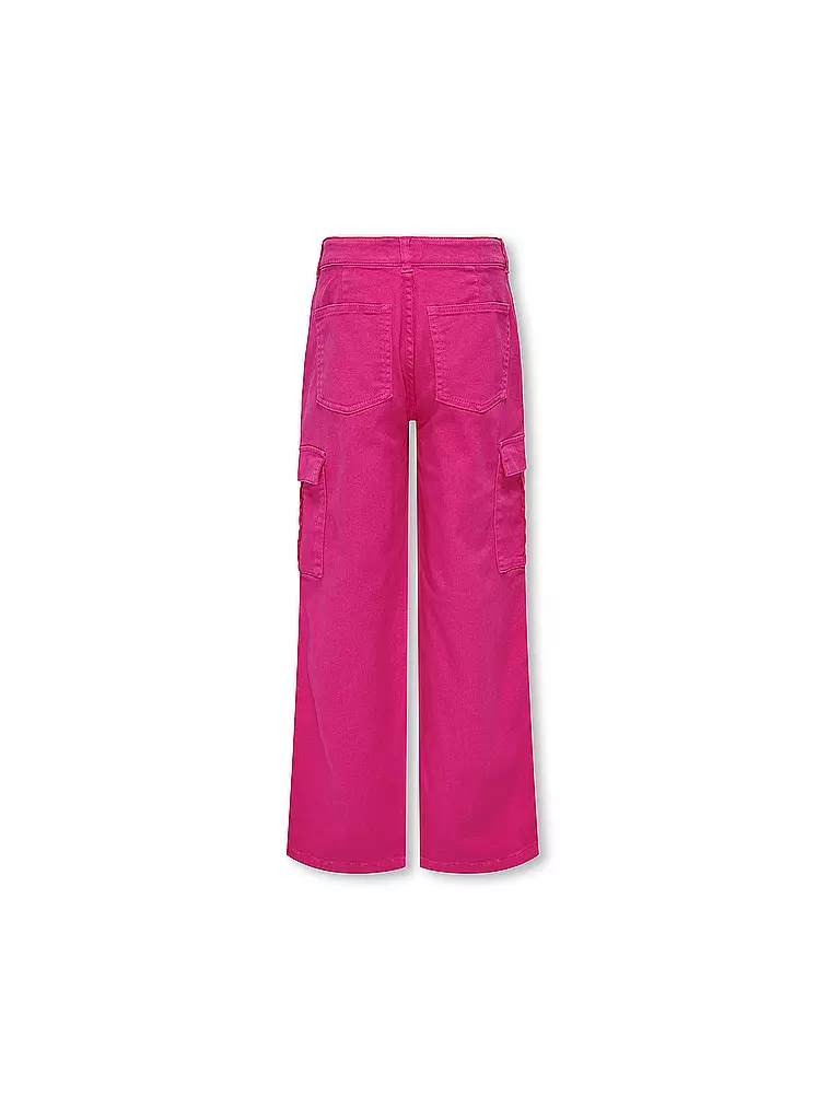 ONLY | Mädchen Cargohose KOGYARROW-VOX | Fucsia