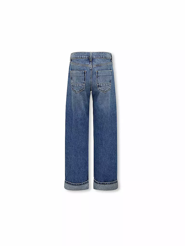 ONLY | Mädchen Jeans Wide Leg KOGHOPE  | Azul