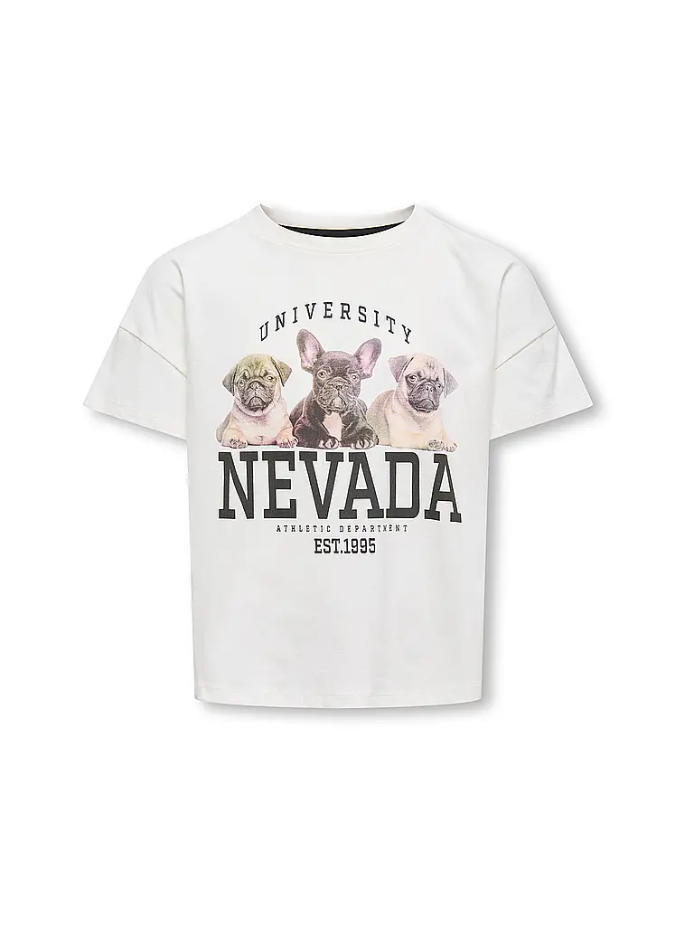 ONLY | Mädchen T-Shirt KOGDITTE | Blanco