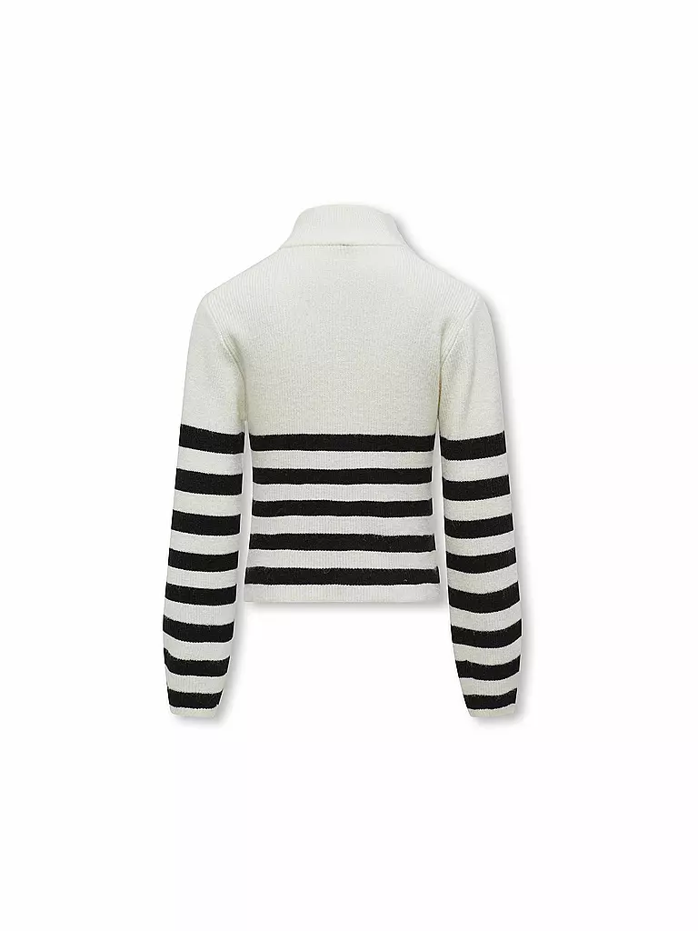 ONLY | Mädchen Troyer Pullover  | Blanco
