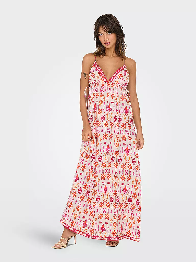 ONLY | Maxivestido ONLELANOR | Rojo