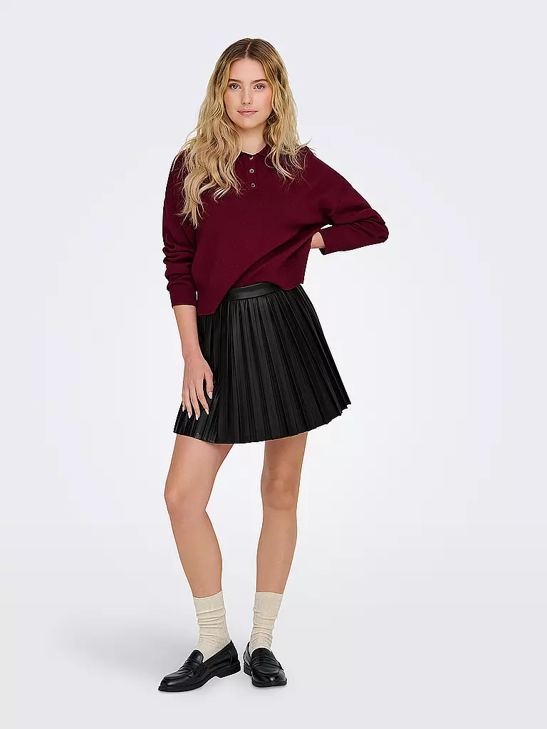 ONLY | Minifalda de efecto cuero ONLTANA | Negro