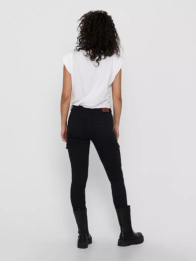 ONLY | Pantalón cargo ajustado ONLMISSOURI | Negro
