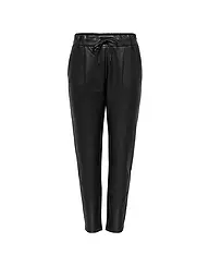 ONLY | Pantalón de efecto cuero corte jogging ONLPOPTRASH | Negro