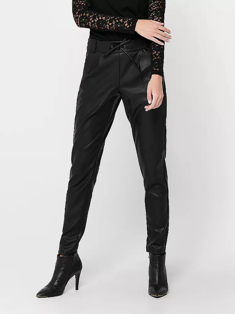 ONLY | Pantalón de efecto cuero corte jogging ONLPOPTRASH | 