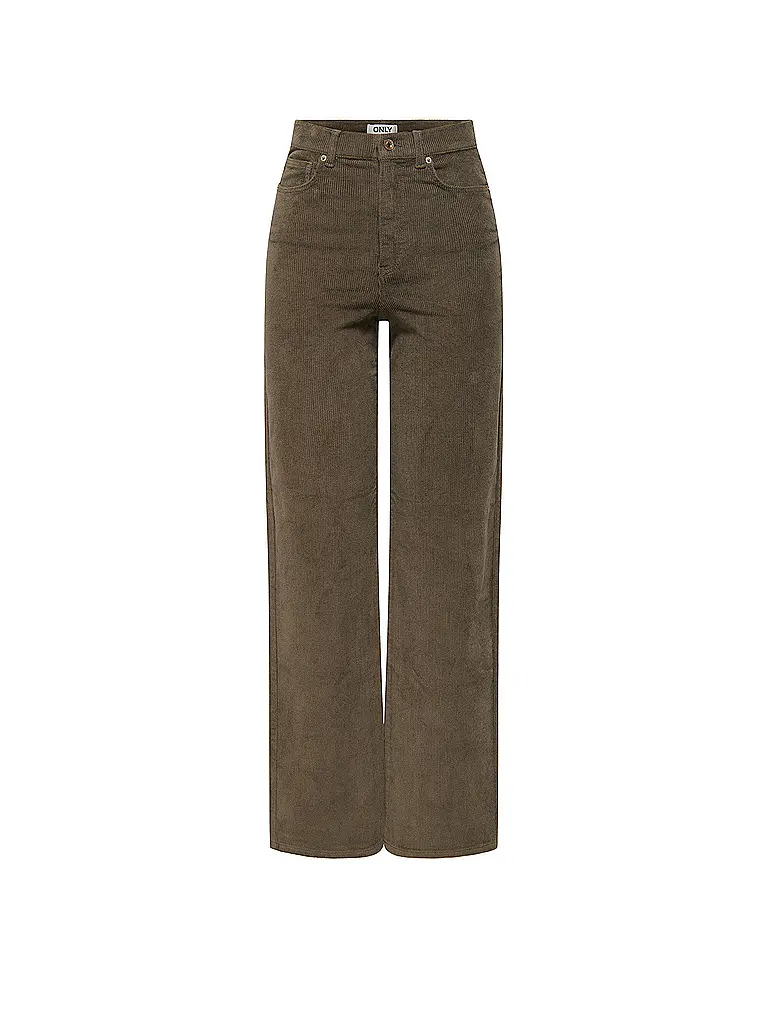 ONLY | Pantalón de pana de pernera ancha ONLHOPE | braun
