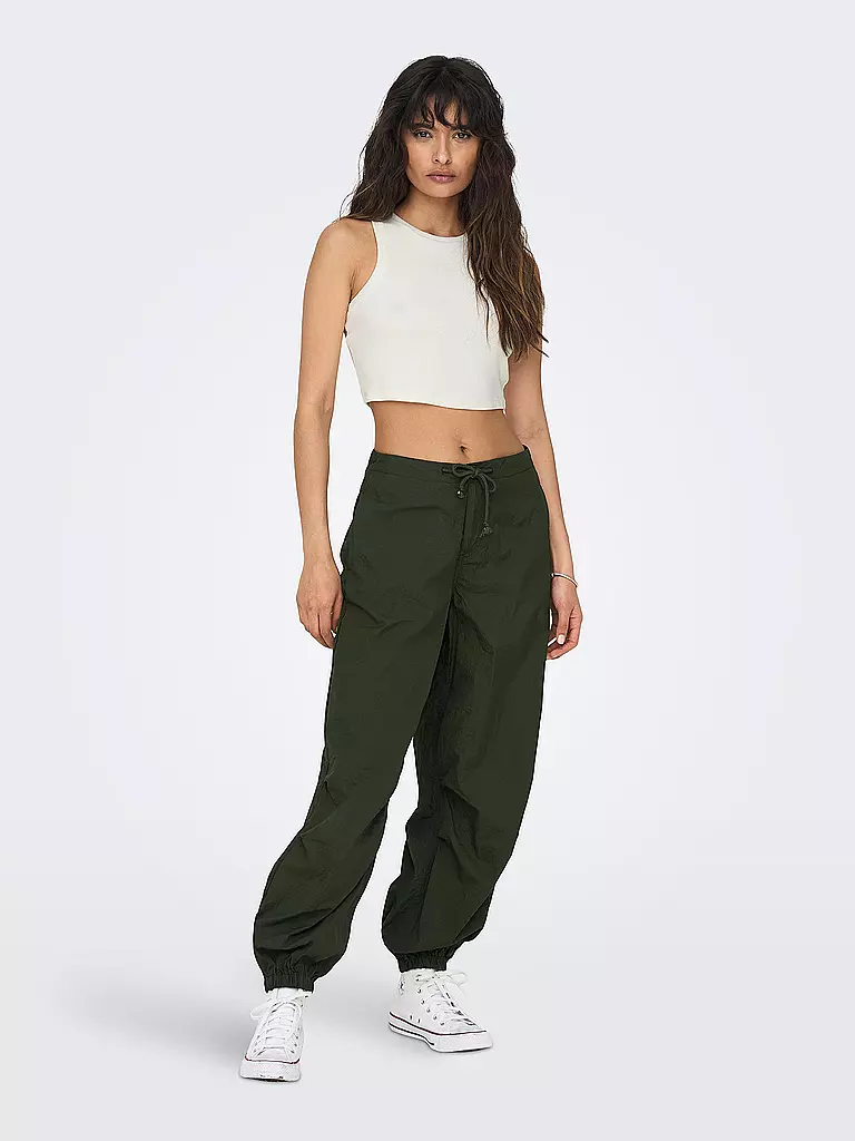 ONLY | Pantalón Jogging Fit ONLJOAN | Oliva