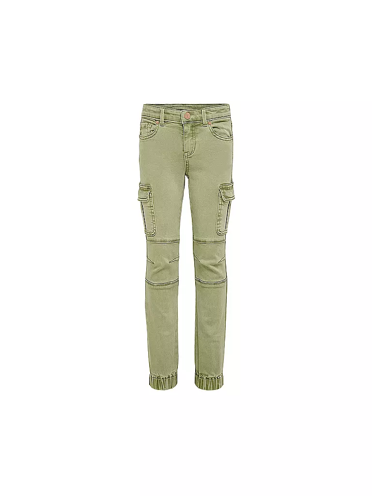 ONLY | Pantalones cargo KOGMISSOURI para niña | Oliva